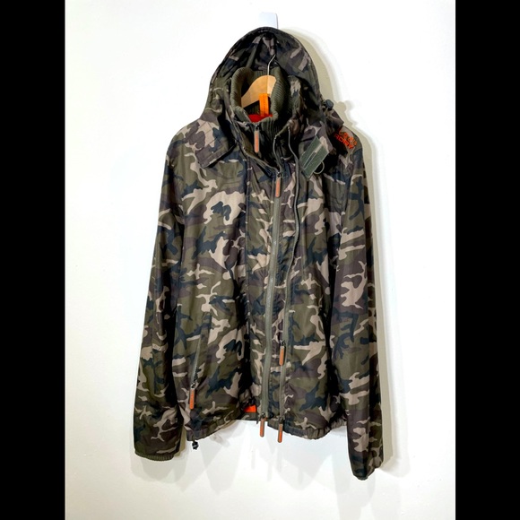 Coats | Mens Superdry Camo Jacket 